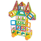 64-184Pcs Kids Magnetic Building Blocks Mini Size Magnet Toys for Boys Construction Set STEM Toy for Children Girls