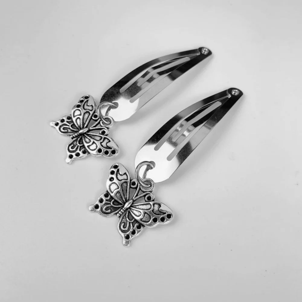 Ethnic style retro cool feeling cool and agile tassel hair clip BB clip with broken hair clip in front of the forehead, side cli