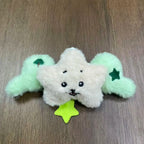 Kpop NTC WISH Sakuya RIKU YUSHI Tea Cat Doll Plush Dog Keychain NTCWISH Cartoon Keychain Bag Pendant Keychain Fans Collect Gif