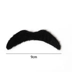 12Pcs/Set Self Adhesive Fake Beard Mustaches Mexican Fiesta Party Supplies Halloween Christmas Costume Fake Mustaches Sticker