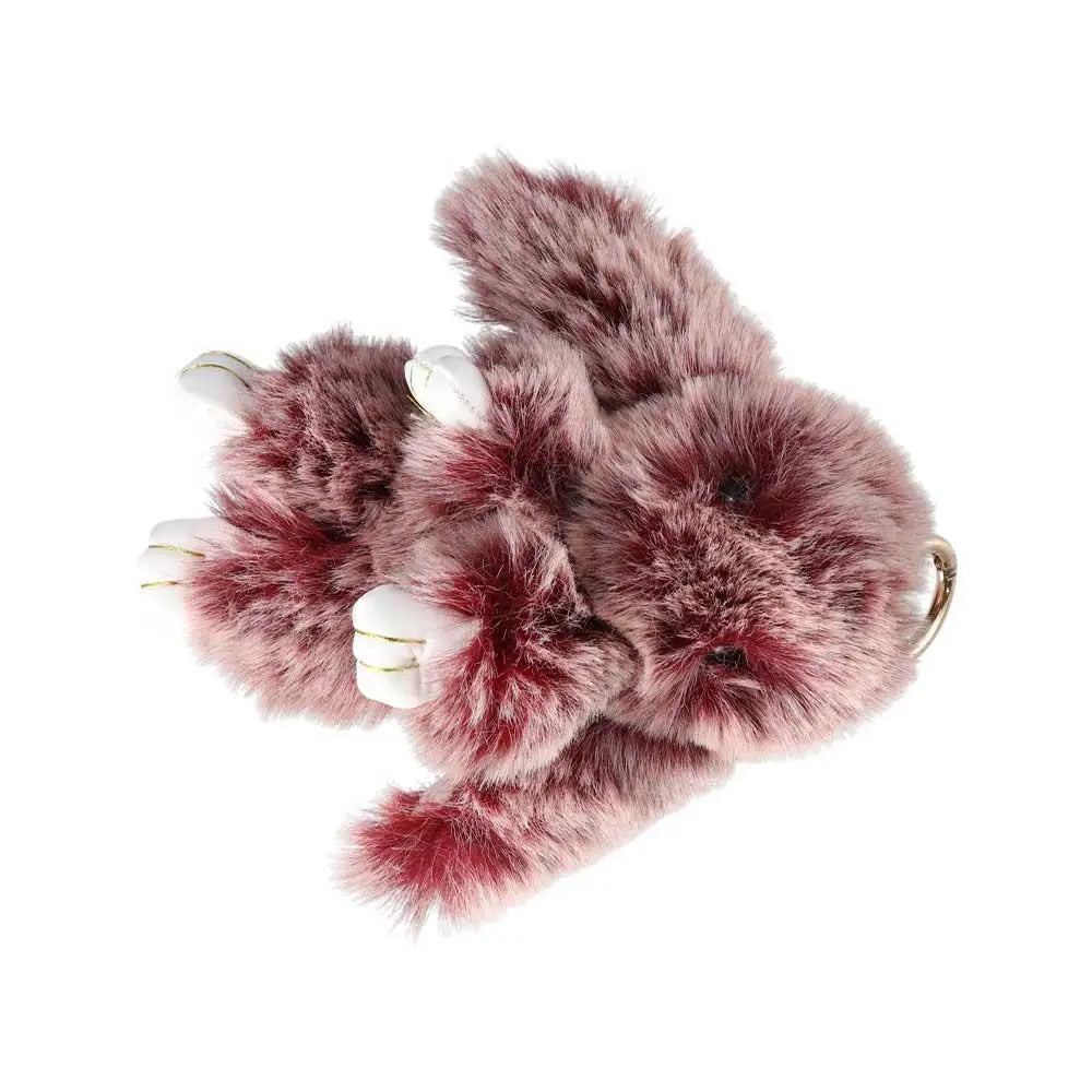 Pendant Plush Toy Bags Pendant Jewelry Ornament Fluffy Toy Doll Plush Bunny Keyring Plush Bunny Keychain Rabbit Fur Keychain