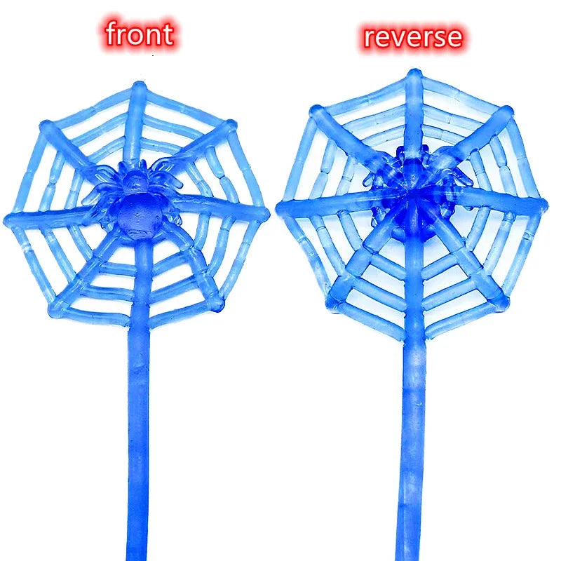 15PCs fun kids birthday party favor mini sticky spider web toy gift bag giveaway pinata filler Halloween Carnival party supplies