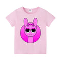 Sprunkis Boys Girls Child T Shirt Clothes Tops Children's Clothing Summer Cute Cotton Short Sleeve Tee New Kids Birthday Gifts