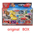 New Disney Pixar Cars 3 Rebound Cars 12 Piece Series Lightning McQueen Jackson Storm Plastic Car Model Toy Boutique Gift Box  ﻿@