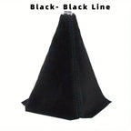 Car Gear Shift Knob Flocking Cover Universal Shifter Boot Dust Cover Suede Waterproof Decorate Car Interior