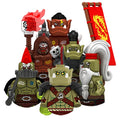 Medieval Knight Building Block Figures Fantasy Warrior Army Set
