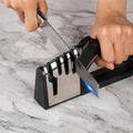 4 Segment Multifunctional Knife Sharpener – Portable Manual Kitchen Sharpener