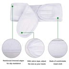 Adjustable Head Band Women Spa Wide Hairband Yoga Bath Shower Makeup Wash Face Cosmetic Headband Soft Toweling Hair Accessories