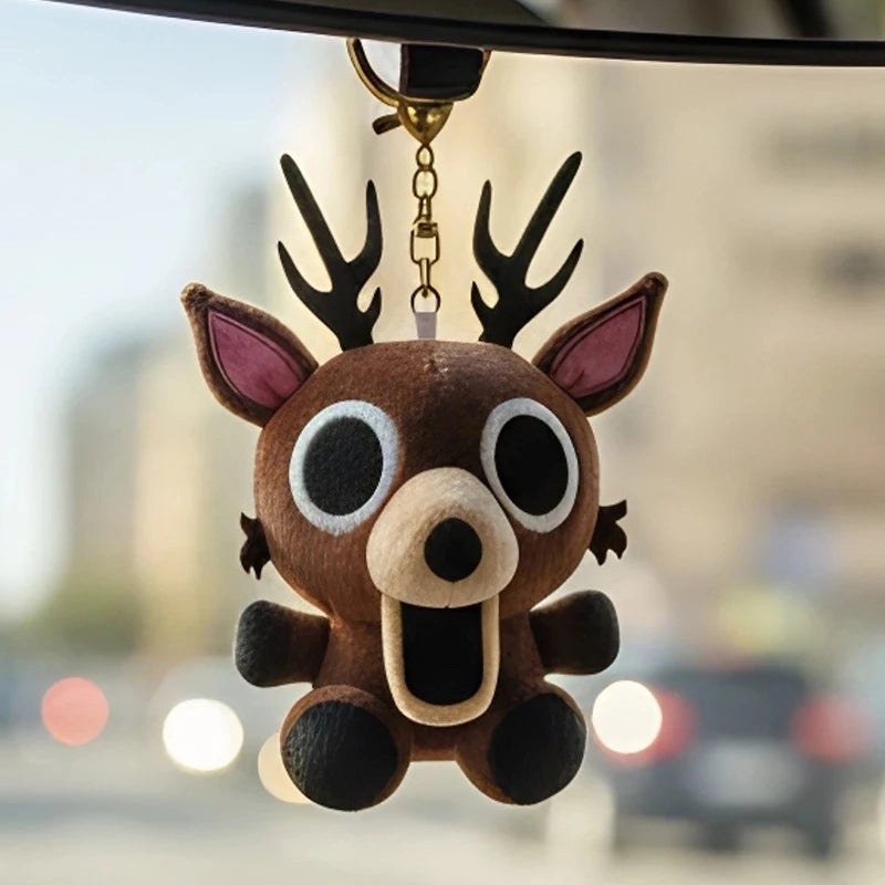 Hot 99 Nights In The Forest Deer Plush Toys Plush Keychain Accessoriesfor Backpack Cosplay Fans Birthday Gifts Halloween Gift