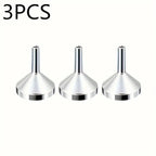1/3/5pcs Refillable Perfume Bottle Funnel, Mini Perfume Travel Bottle Refillable, Bottom Fill Perfume Dispenser
