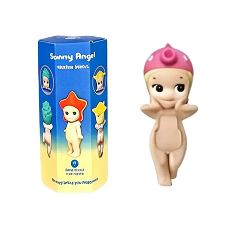 Hot Sells Angel Blind Box Cute Marine Animals Series Cactus Series Cartoon Mini Figures BlindBox Ornaments Dolls Children Gift