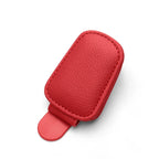 1/2Pc Sunglasses Holder Is Suitable for Car Sun Shades Magnetic Leather Sunglasses Clip and Ticket Clip Car Sunshade Accessories