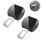 1/2PCS Car Seat Belt Clip Extender Safety Seatbelt Lock Buckle Plug Thick Insert Socket Extender Safety Buckle For Tesla Porsche