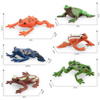 Simulation Mini  Farm Poultry Puppy Crocodile Pegasus Monkey Bird Wildlife Figurine Animal Model Sets Education Kid Toys