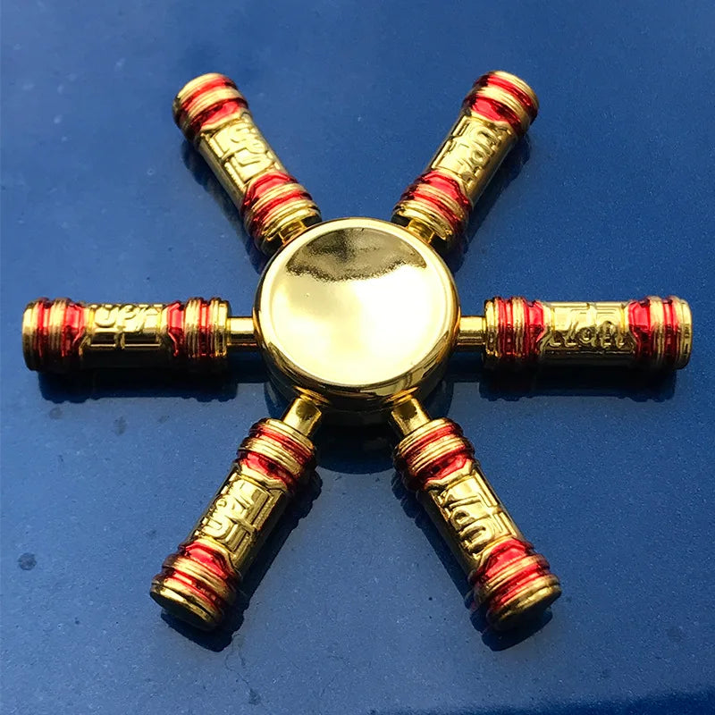 Colorful Figdet Spinner Zinc Alloy Smooth bearings Anime Game Hand Spinner Stress Relief Fingertip Gyro Toys For Adult Gifts