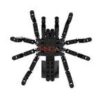 126 Pcs Talantula Black Spider Model Set Building Blocks Creative Animals MOC Construction Bricks Tricky Toy Halloween Kid Gifts