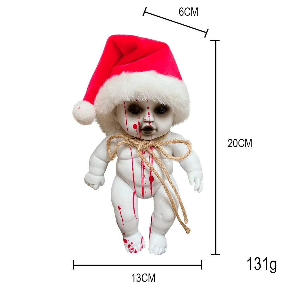 Horror Ghost Baby Hanging Doll Halloween Bar Ghost Courtyard Horror Doll Prop Ghost Festival Happy Halloween Day 2025 Decoration