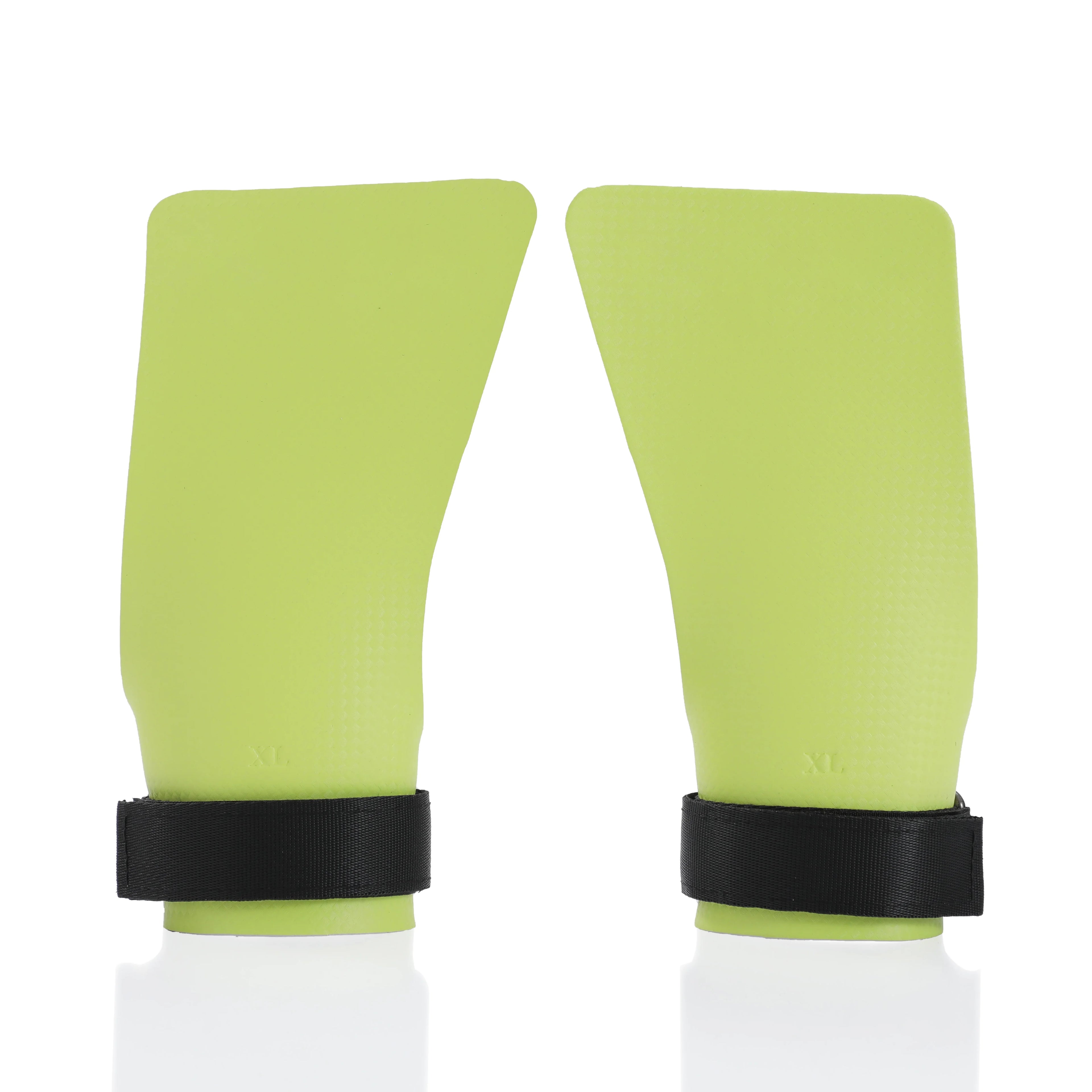 A Pair of Carbon No Finger Hole Hand Grips for Crossfit Pull Ups Cross Training Kettlebell Gymnastics Workout Palm Protector
