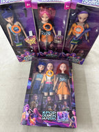 Kpop Rumi Mira Zoey Vinyl Doll Anime Hunters Girl 11 Inch Articulated With Theme Music Cute Toy 3PCS Set Gift for Kids Girl Fans