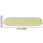 Kitchen Faucet Splash Pad Silicone Sink Faucet Splash Guard Mat Sponge Drain Pad Countertop Protector for Kitchen Bath Gadgets