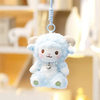 Pendant Plush Toy Bags Pendant Jewelry Ornament Fluffy Toy Doll Plush Bunny Keyring Plush Bunny Keychain Rabbit Fur Keychain