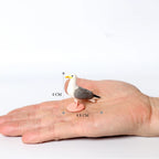 Simulation Bird Animal Kingfisher Robin Magpie Pigeon Hummingbird Model Action Figure Garden Decoration Miniature Figurines Toys