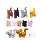 MOC Animal Scene Building Blocks Zoo Ducks Cat Dog Penguin Eagle Dove Wolf Bear Deer Shark Snake Mice Sheep DIY Toys Bricks K055