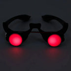 Halloween Horror Red Eye Glasses Props Funny Scary Horror Glasses Party Tricky Eyes Cosplay Prop Glow In The Dark
