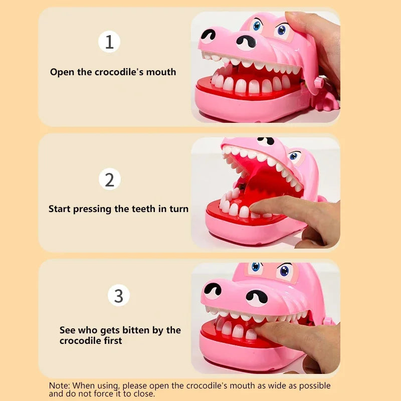 Crocodile Teeth Toys For Kids Alligator Biting Finger Dentist Games Funny For Party And Children Game Of Luck Pranks Kids Toys