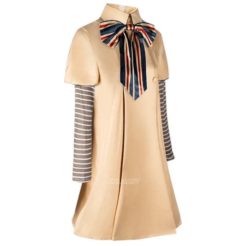 MEGAN Cosplay Dress for Girls Women AI Doll Robots Megan Dresses Uniform MEGAN Girls and Adult Cosplay Halloween Costume