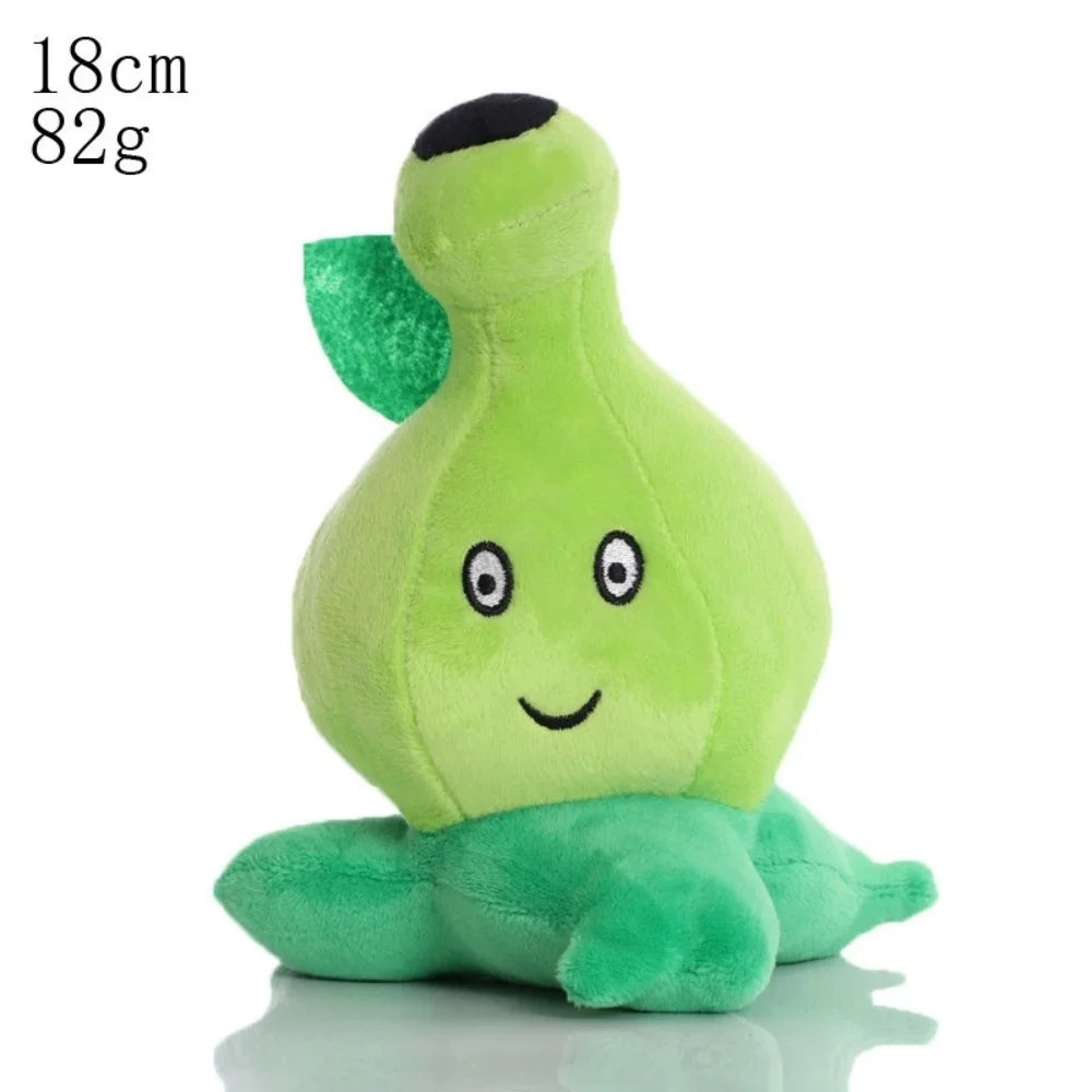 72 styles Plants VS Zombies 15-20cm Plush Toys Cartoon Doll Peashooter Cherry Wall-Nut Sunflower Squash Split Pea Kids Gift
