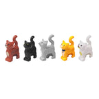 MOC Animal Scene Building Blocks Zoo Ducks Cat Dog Penguin Eagle Dove Wolf Bear Deer Shark Snake Mice Sheep DIY Toys Bricks K055