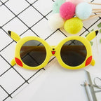 Cartoon Pikachu Outdoor Sun Protection Glasses Anime Pokemon Anti Glare Goggles Cute Vacation Travel Sunglasses Friend Gifts