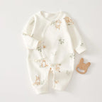 AYNIGIELL High-Quality Newborn Baby Jumpsuit Four Season Cute Children's Jumpsuit 0-6M Cute Baby Girl Male Baby Clothing