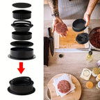 1 Set, Suitable for RV Kitchen, Non-stick Hamburger Machine, Meat Pie Machine Mold, Suitable for Meat Milk Cheese Vegetables