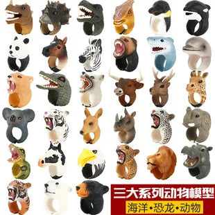 Scientific and Educational Cognitive Glove Model, Simulated Dinosaur, Children's Interactive Entertainment Hand Puppet Toy