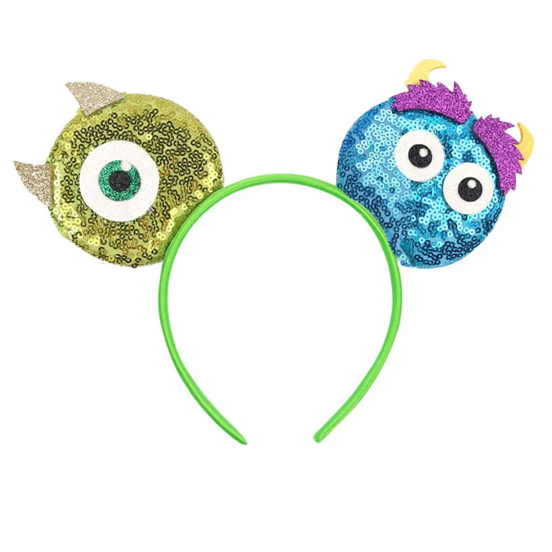 Boys Cute Mouse Ears Headbands Mickey Mouse Hairband With No Bow Party Festival Cosplay Christmas Birthdays Hair Accessories