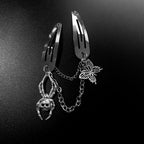 Ethnic style retro cool feeling cool and agile tassel hair clip BB clip with broken hair clip in front of the forehead, side cli