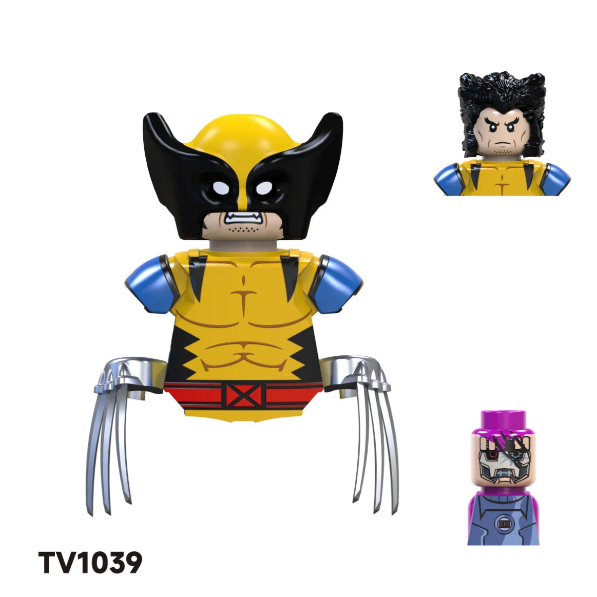 Blind Box Mini Building Blocks TV6205 Figures Big Goblin Spiderman Iron Man Venom Captain Hawk Deadpool Armor Christmas Gift Toy