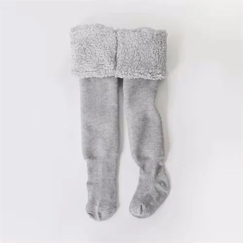 Lawadka Kids Girls Leggings Winter Thicken Soft Toddler Tights for Girls Snow Keep Warm Children's Pantyhose 0-8Y Baby Legging