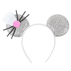 Boys Cute Mouse Ears Headbands Mickey Mouse Hairband With No Bow Party Festival Cosplay Christmas Birthdays Hair Accessories