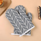 1pcs Kitchen Baking Gloves Microwave Oven Gloves High Temperature Resistant And Insulated Gloves Oven Gloves Heat-Resistant Glo
