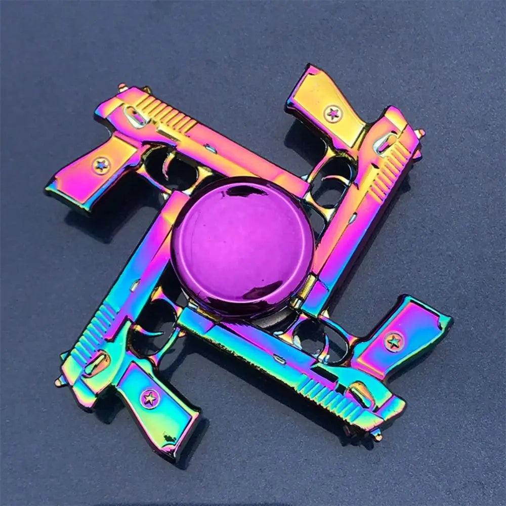 Dragon Wings Hand Spinner Alloy Low Noise Metal Rainbow Finger Spinner Anti-Anxiety High Speed Fingertip Gyro Birthday Gift