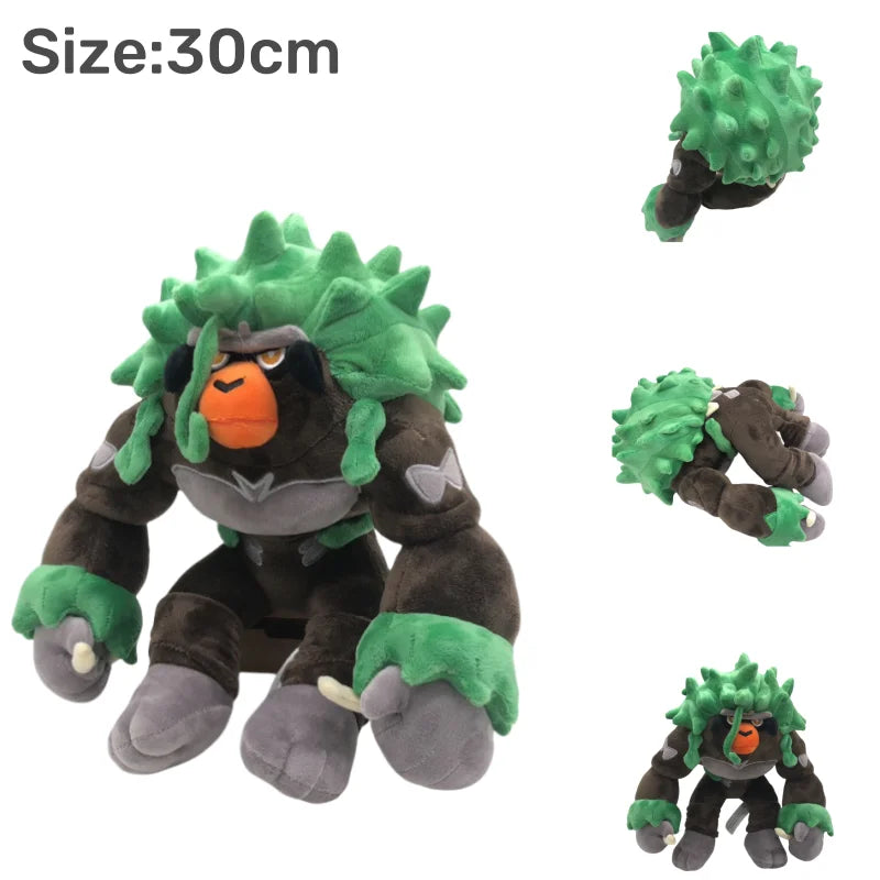 Black Pokemon Stuffed Toys Pikachu Umbreon Psyduck Snorlax Mew Rayquaza Charizard Greninja Darkrai Rillaboom Plush Soft Toy