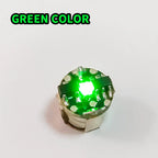 10pcs Super Mini Magnetic Led Lamp Toys 7.8mm *7.1mm DIY Model Making General Model Plus Light with Batteries and 1pc Magnet