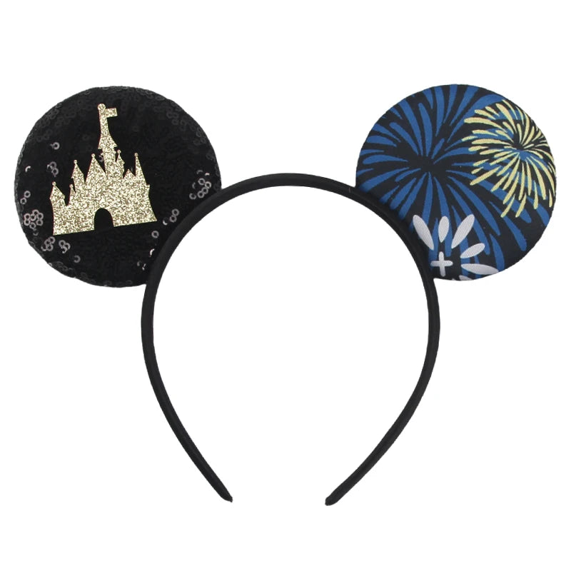 Boys Cute Mouse Ears Headbands Mickey Mouse Hairband With No Bow Party Festival Cosplay Christmas Birthdays Hair Accessories