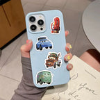 500PCS/Roll Disney Cars Cartoon Stickers Lightning McQueen Decals Graffiti Skateboard Phone Stickers Kids Decorations Labels