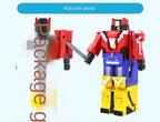 Power Assembling Educational Toys Math Cube Transformation Robot Digits Puzzle Ranger Animals boy toy for Kids