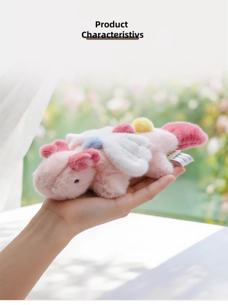 12 Colors 25cm 33cm Cute Fly Dargon Plush Toy Creative Colorful Dargon Soft Doll Work Buddy Sleep Soothing Doll Children Gift