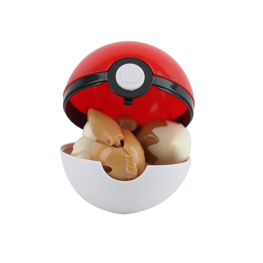 Pokemon Figures Toys Pocket Monsters Ball Model Pikachu Gengar Pokeball Dragonite Snorlax Pokeball Action Figures Toy